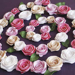 Quilled Creations Quilling Kit - Spiral Roses - finished examples