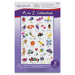 Quilled Creations Quilling Kit - A to Z - front of packaging