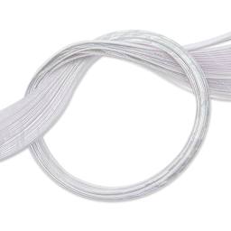 Quilled Creations Metallic Edge Gilded Quilling Paper - Pkg of 30, Holofoil Edge, Bright White, 1/8"