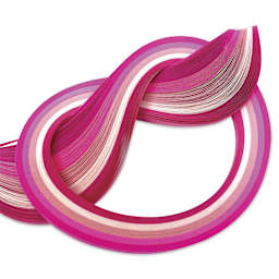 Quilled Creations Mixed Quilling Papers - Pink Shades, Pkg of 100