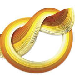 Quilled Creations Mixed Quilling Papers - Yellow Shades, Pkg of 100