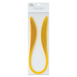 Quilled Creations Premium Quilling Paper - Pkg of 50, Yellow, 1/8" front of packaging