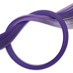 Quilled Creations Premium Quilling Paper - Pkg of 50, Purple, 1/8"