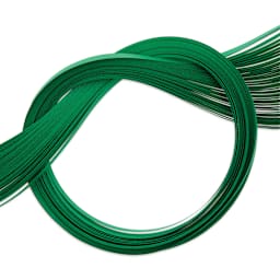 Quilled Creations Premium Quilling Paper - Pkg of 50, Leaf Green, 1/8"