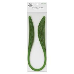 Quilled Creations Premium Quilling Paper - Pkg of 50, Sage Green, 1/8" front of packaging
