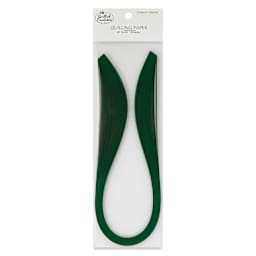 Quilled Creations Premium Quilling Paper - Pkg of 50, Forest Green, 1/8" front of packaging