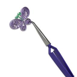 Quilled Creations Quilling Tweezers - in use