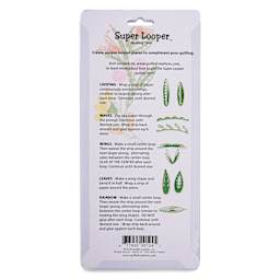 Quilled Creations Super Looper - back of packaging