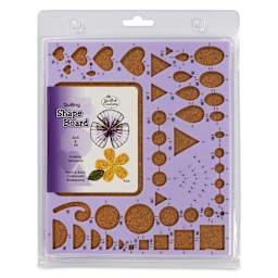 Quilled Creations Quilling Shape Board - back of packaging