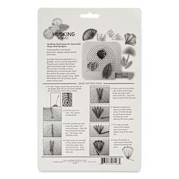 Quilled Creations Husking Board - back of packaging