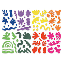 Roylco Matisse Collage Shapes - Pkg of 148