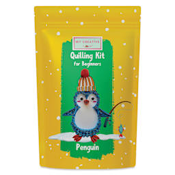 My Creative Camp Beginner Quilling Craft Kit - Penguin front of packaging