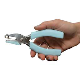 Westcott Soft Grip Hole Punch being held
