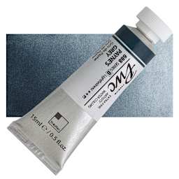 PWC Extra Fine Professional Watercolor - Payne's Grey, 15 ml, Tube and swatch