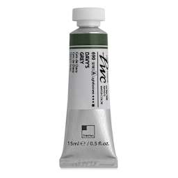PWC Extra Fine Professional Watercolor - Davy's Grey, 15 ml, Tube
