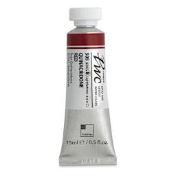 PWC Extra Fine Professional Watercolor - Quinacridone Red, 15 ml, Tube