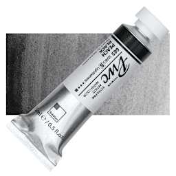 PWC Extra Fine Professional Watercolor - Peach Black, 15 ml, Tube and swatch
