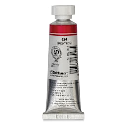 PWC Extra Fine Professional Watercolor - Bright Rose, 15 ml, Tube (Back)