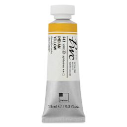 ShinHan PWC Extra Fine Professional Watercolor - Indian Yellow, 15 ml, Tube