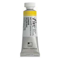 PWC Extra Fine Professional Watercolor - Cadmium Yellow Pale, 15 ml, Tube