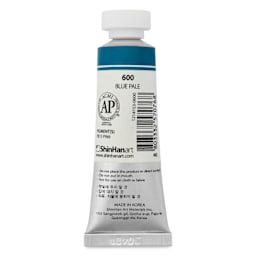 PWC Extra Fine Professional Watercolor - Blue Pale, 15 ml, Tube back