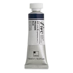 PWC Extra Fine Professional Watercolor - Prussian Blue, 15 ml, Tube