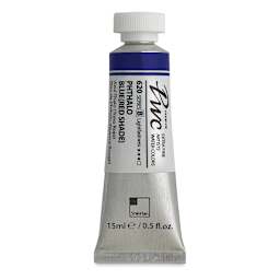 PWC Extra Fine Professional Watercolor - Phthalo Blue (Red Shade), 15 ml, Tube