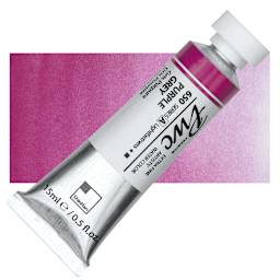 PWC Extra Fine Professional Watercolor - Purple Grey, 15 ml, Tube and swatch