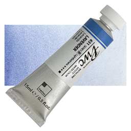 PWC Extra Fine Professional Watercolor - Lavender, 15 ml, Tube and swatch