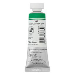 PWC Extra Fine Professional Watercolor - Green Deep, 15 ml, Tube back