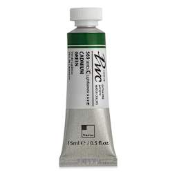 PWC Extra Fine Professional Watercolor - Cadmium Green, 15 ml, Tube