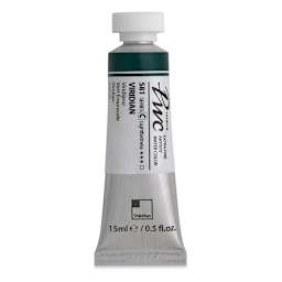 PWC Extra Fine Professional Watercolor - Viridian, 15 ml, Tube
