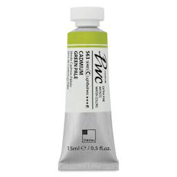 ShinHan PWC Extra Fine Professional Watercolor - Cadmium Green Pale, 15 ml, Tube