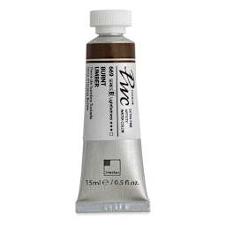 PWC Extra Fine Professional Watercolor - Burnt Umber, 15 ml, Tube