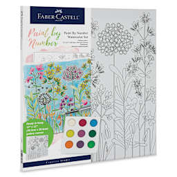 Faber-Castell Creative Studio Watercolor Paint By Numbers Set - Farm House (In packaging)
