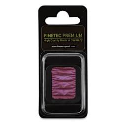 Finetec Premium Watercolor Pan - Pink/Orange (Flip-Flop), In packaging.