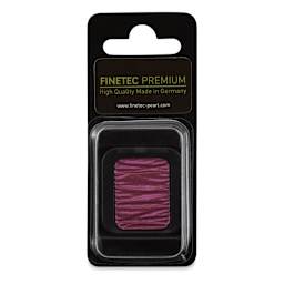 Finetec Premium Watercolor Pan - Sparkling Pink (Pearlescent), In packaging.