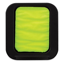 Finetec Premium Watercolor Pan - Neon Yellow Afterglow