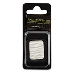 Finetec Premium Watercolor Pan - Turquoise (Pearlescent), In packaging.