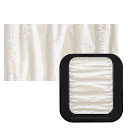 Finetec Premium Watercolor Pan - Blue (Pearlescent) pan and swatch