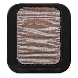 Finetec Premium Watercolor Pan - Turquoise/Red (Flip-Flop)