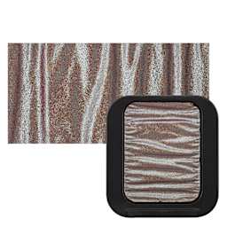 Finetec Premium Watercolor Pan - Turquoise/Red (Flip-Flop) pan and swatch