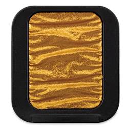 Finetec Premium Watercolor Pan - Fine Gold (Pearlescent)