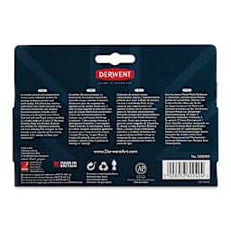 Derwent Shade and Tone Mixed Media Set (Back of packaging)