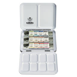 Schmincke Horadam Aquarell Watercolor Pans - Set of 12, Felix Scheinberger Colors, Half Pans
