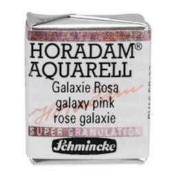 Schmincke Horadam Aquarell Artist Watercolor - Galaxy Pink, Supergranulation, Half Pan