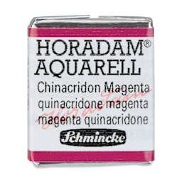Schmincke Horadam Aquarell Artist Watercolor - Quinacridone Magenta, Half Pan