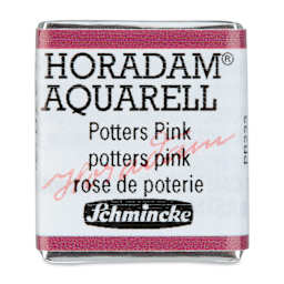 Schmincke Horadam Aquarell Artist Watercolor - Potter's Pink, Half Pan
