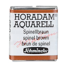 Schmincke Horadam Aquarell Watercolor - Spinel Brown, Half Pan