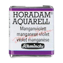 Schmincke Horadam Aquarell Artist Watercolor - Manganese Violet, Half Pan